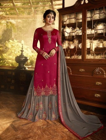 Elegant Sharara dress material