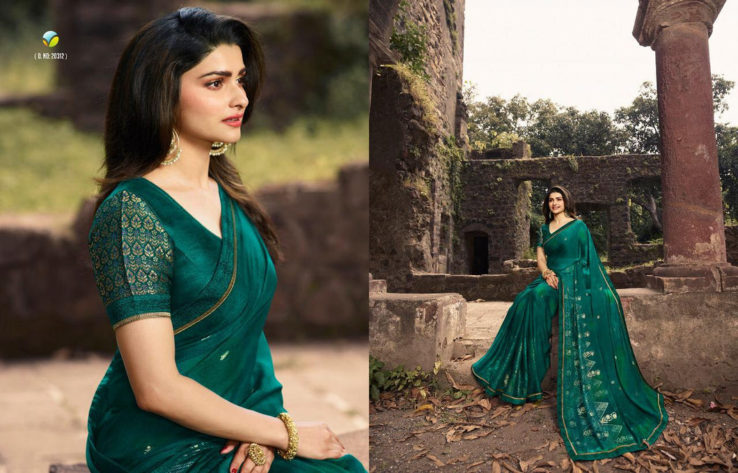 Partywear Silk Georgette Saree