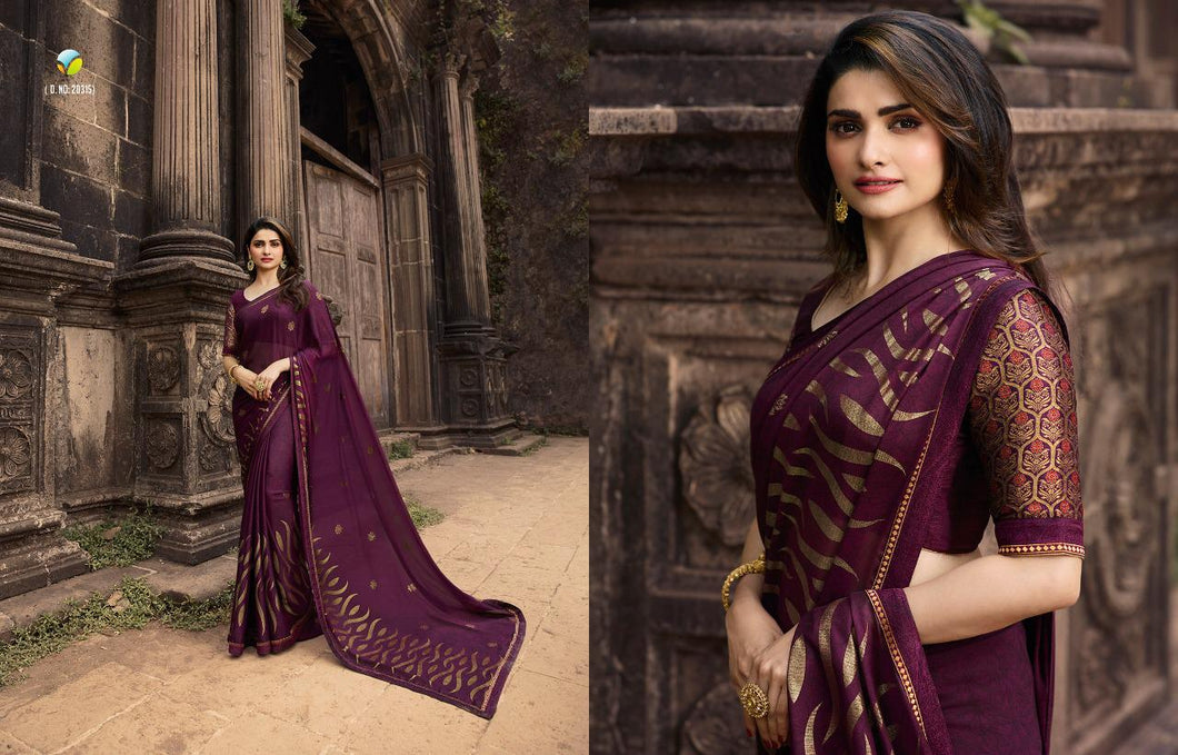 Partywear Silk Georgette Saree