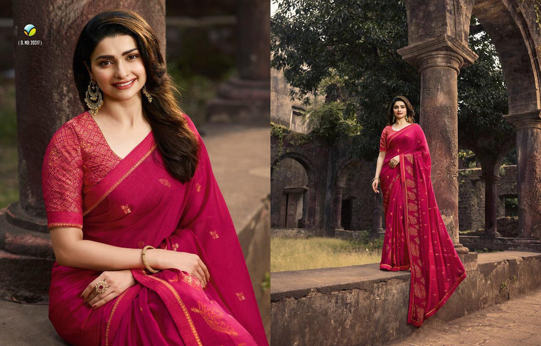 Partywear Silk Georgette Saree