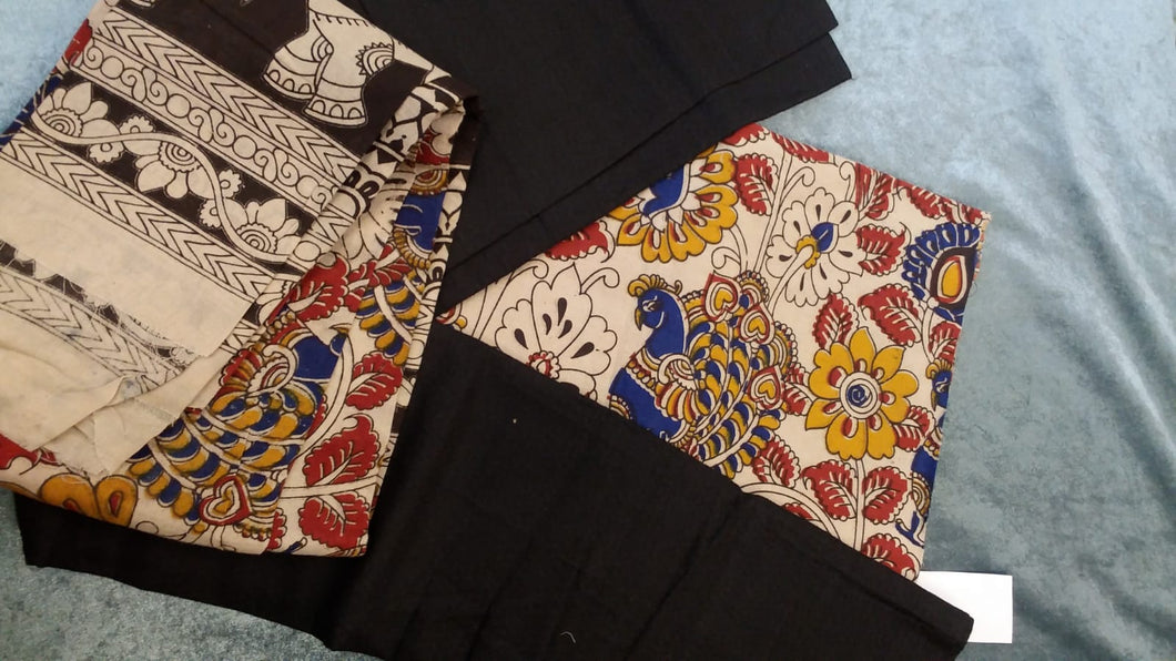 TRADITIONAL KALAMKARI DRESS MATERIAL