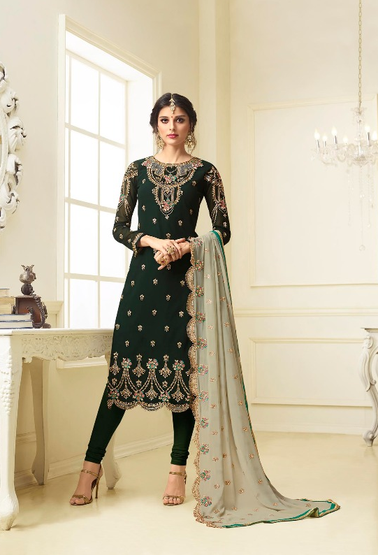Elegant Salwar Kameez Dress Material ASMI BOUTIQUE KUWAIT