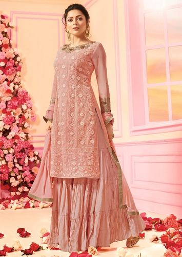 Elegant Sharara dress material