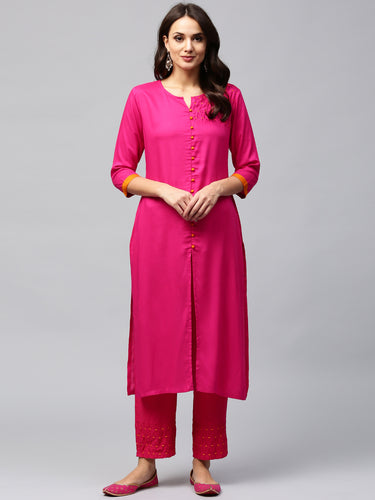Pink Kurti