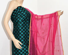 Indian Women Suit dress Material - Top , bottom and Dupatta - Unstitched - Kuwait