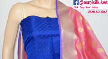 High quality Indian Salwar Suit Dress Material in Kuwait - Top, Bottom and Silk Dupatta